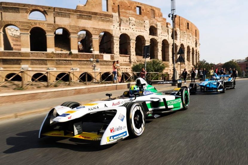 Formula E race Rome
