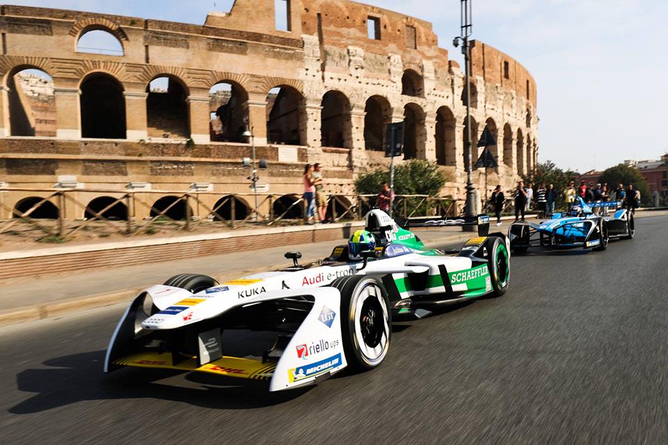Formula E race Rome